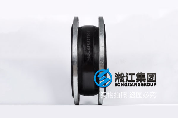 杭州DN500橡胶软接头，天然橡胶碳钢法兰