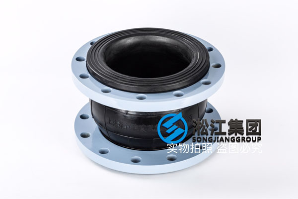 上海产水泵出口橡胶接头,口径DN200/DN300,法兰碳钢材质